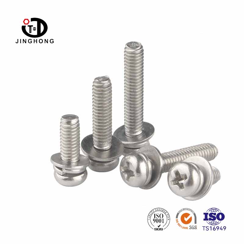 Phillips ốc vít bu lông với máy giặt đai ốc