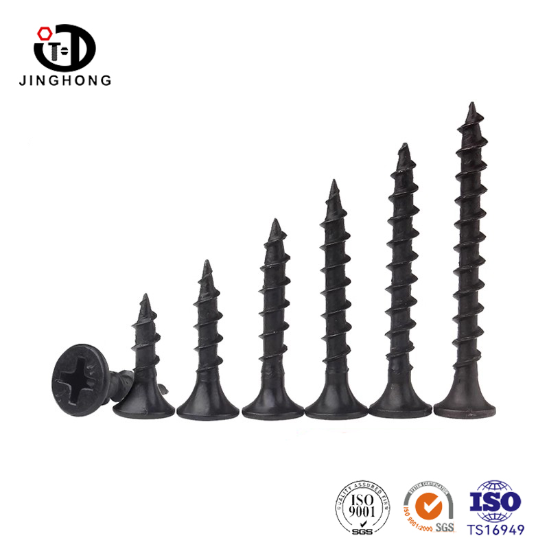 Vít tấm đầu chìm màu đen