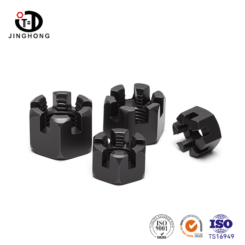 Đai ốc có rãnh hex đen