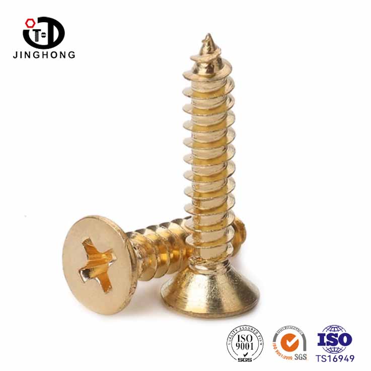Đồng thau Phillips phẳng đầu vít