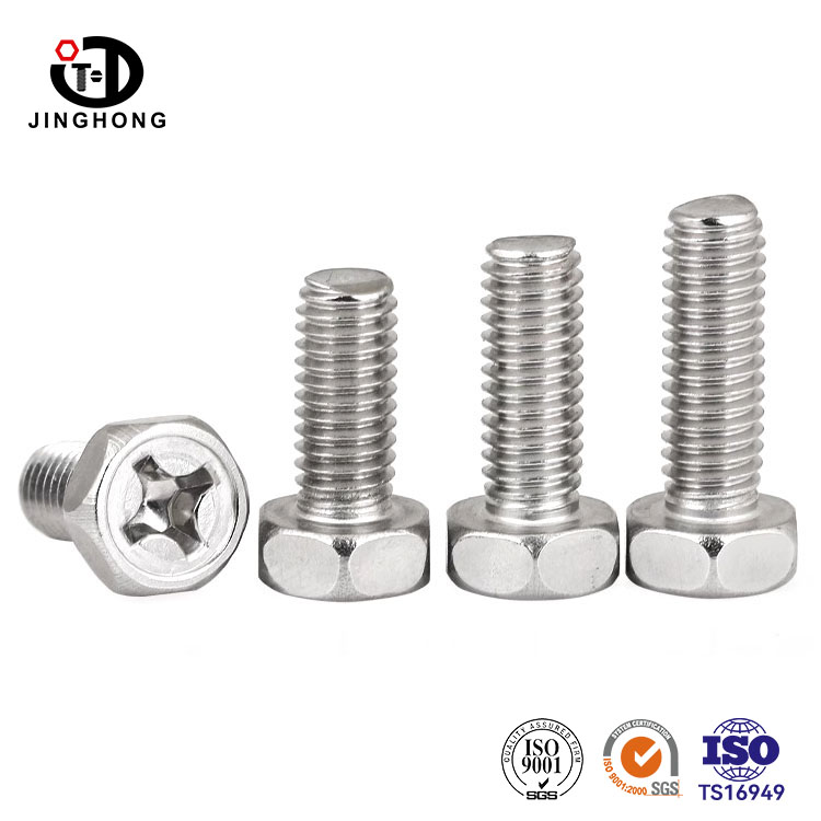 Bu lông đầu hình lục giác lõm chéo