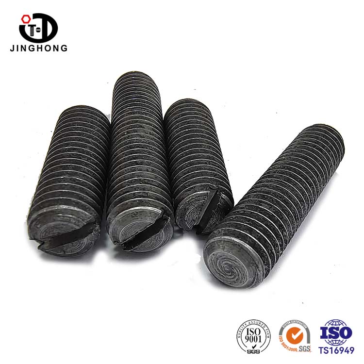 DIN 551 có rãnh điểm phẳng đặt vít