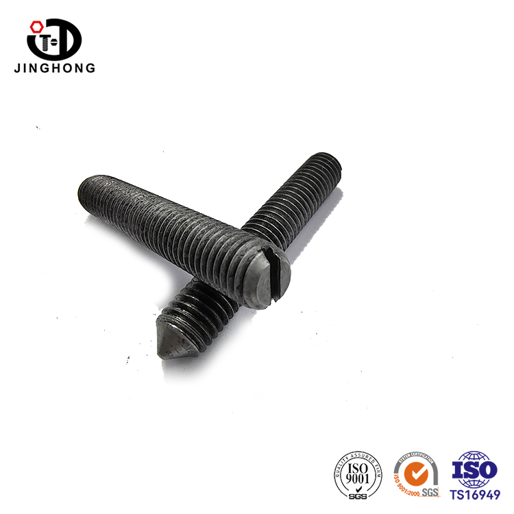 DIN 553 Setted Set Set Vít với điểm hình nón