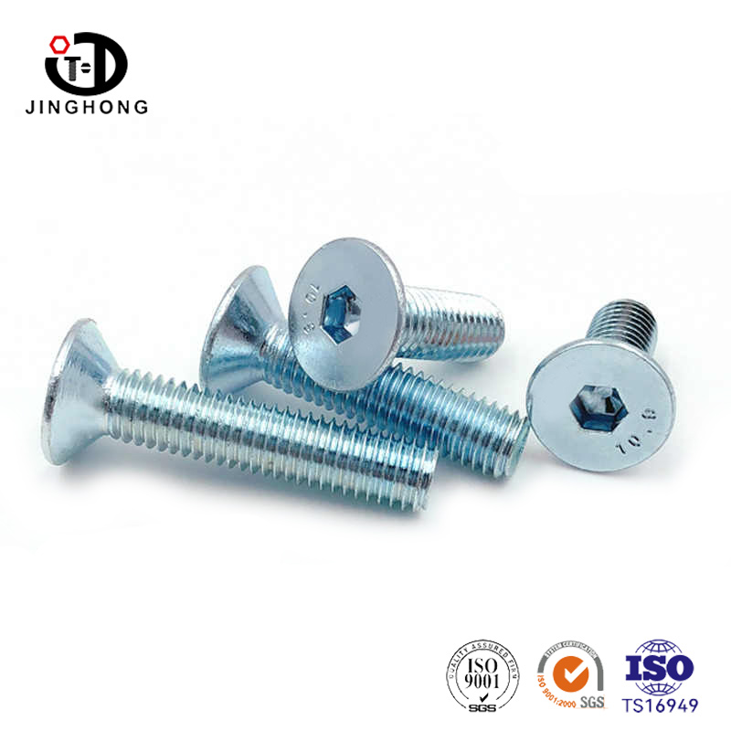 Vít nắp ổ cắm đầu phẳng
