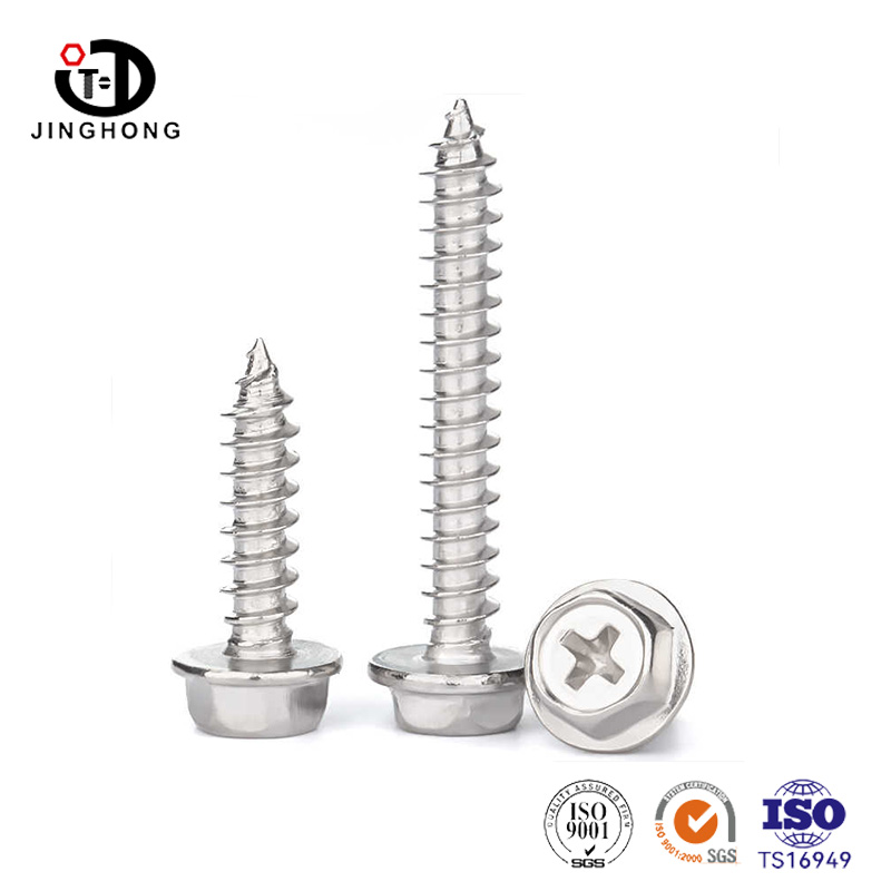 Vít kim loại tấm mặt bích hex