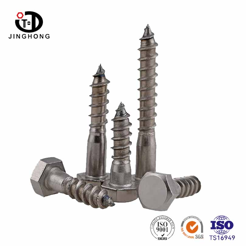 Hình lục giác nặng, tự khai thác gỗ bu -lông vít