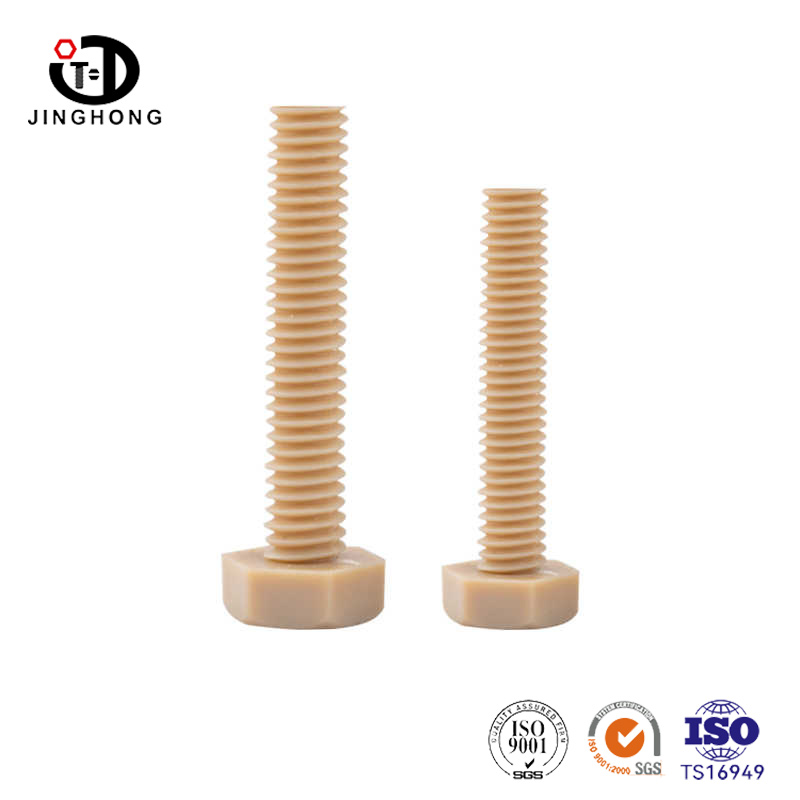 Cái vít đầu hex nhựa peek