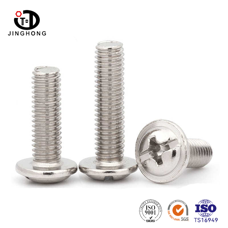 Vít đầu tròn với vòng đệm