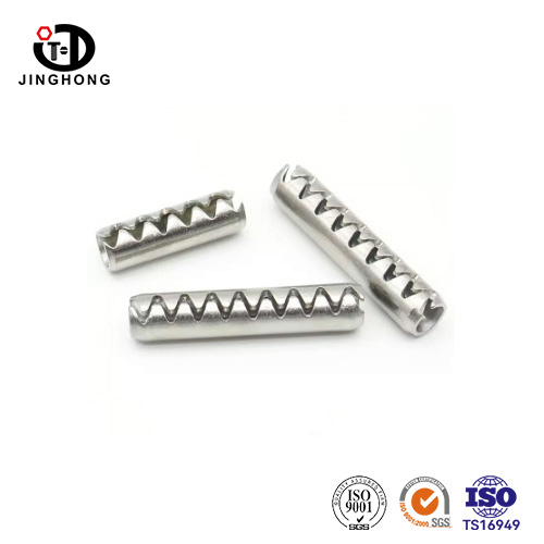 Pin lò xo bằng thép không gỉ có răng