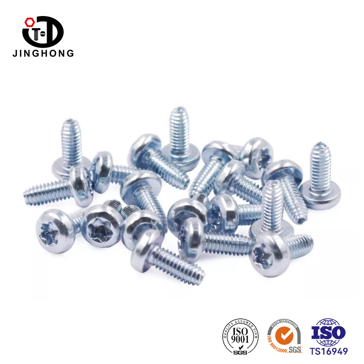 Torx Pan Head Triangular Răng tự khóa vít